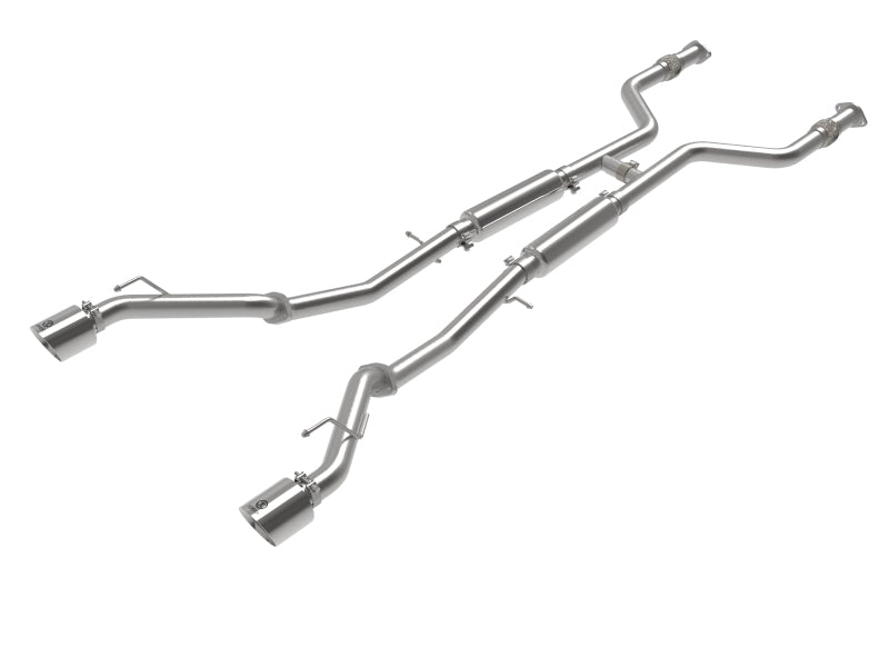 aFe POWER Takeda 2023 Nissan Z 2 1/2in 304 SS Cat-Back Exhaust System w/ Polished Tips 49-36138-P 49-36138-P Photo - Primary