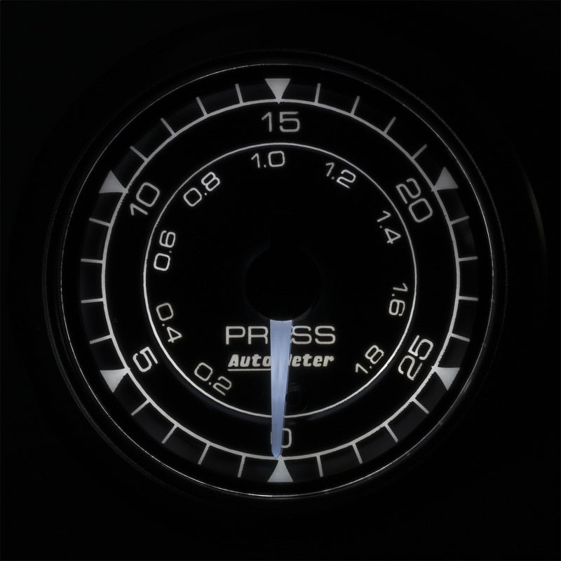 Autometer Gauge, Pressure, 2 1/16", 30Psi, Digital Stepper Motor, Chrono 8164 User 2