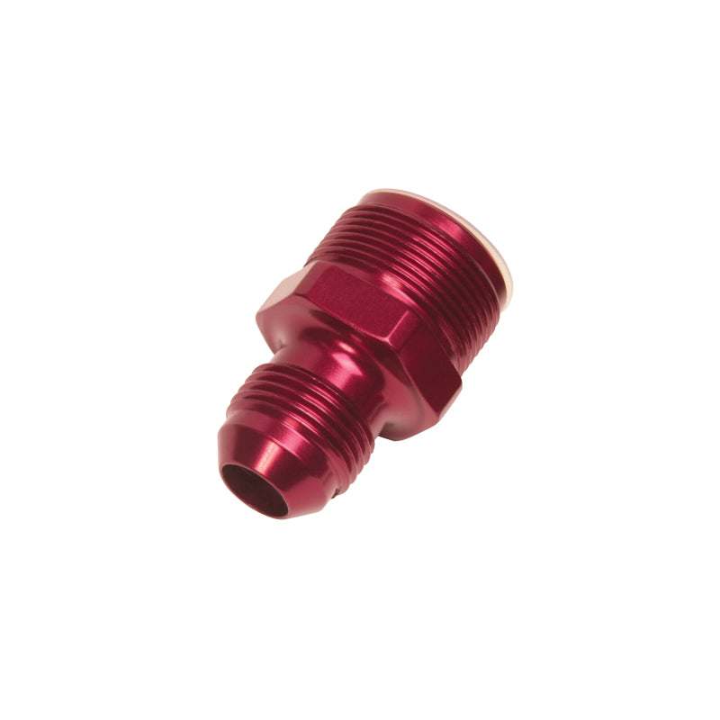 Russell 1 inch -20 x -8 AN Male Flare Adapter (Red Finish) 640350 Photo - Primary