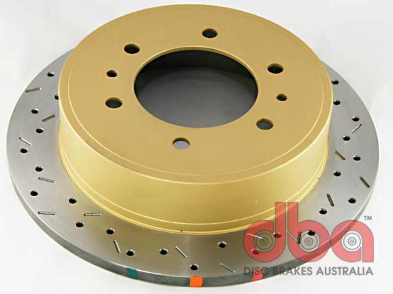 DBA 06-10 Hummer H3 Rear 4000 Series Drilled & Slotted Rotor 42055XS 42055XS Photo - Primary