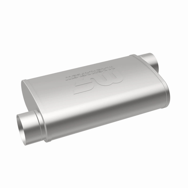 Magnaflow Muffler Mag 3in 409SS 14X4X9 3 O/O 11239 11239 360 Degree Image Set