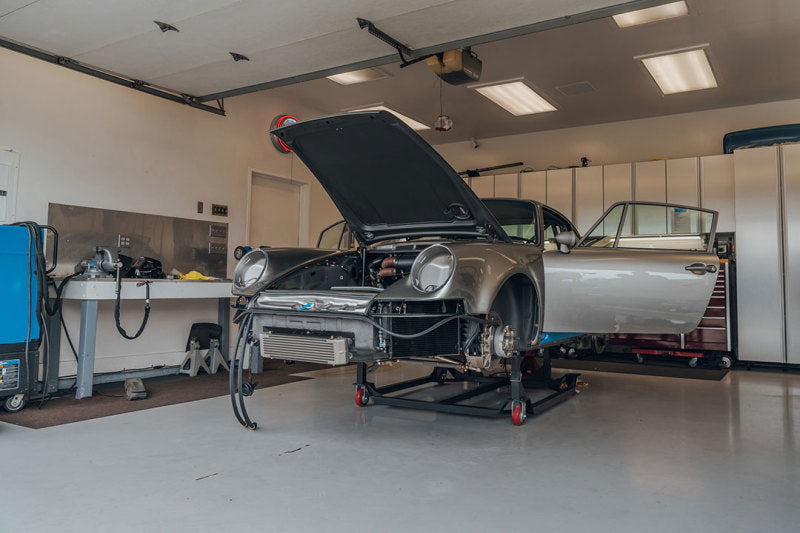 CSF Universal Dual-Pass Oil Cooler - M22 x 1.5 Connections 22x4.75x2.16 8201 8201 Photo - Mounted