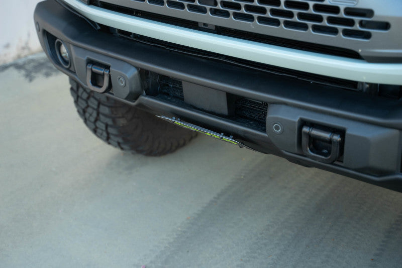 DV8 Offroad 2021 Ford Bronco Capable Bumper Slanted Front License Plate Mount LPBR-05 LPBR-05 Photo - Unmounted