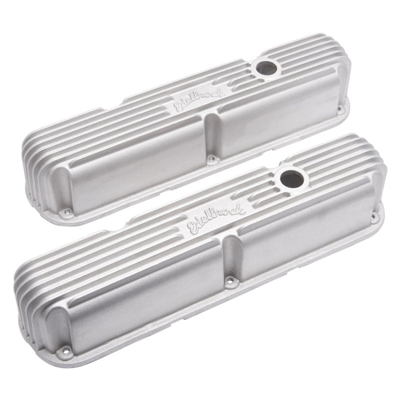 Edelbrock Classic Series, Valve Cover, Chrysler, LA 318-340-360 CID V8, Satin 41769 Photo - out of package