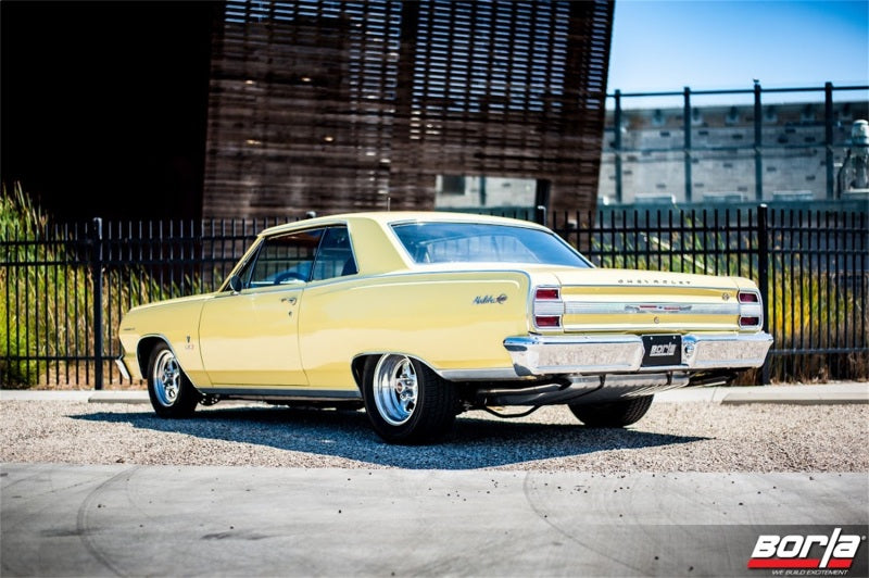 Borla CrateMuffler LS3 ATAK 2.25in Offset/Offset 14inx4.35inx9in Oval Muffler 400945 400945 Photo - lifestyle view