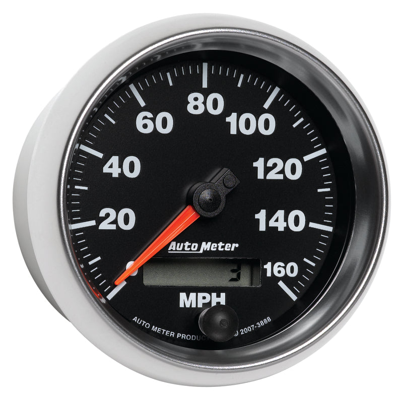 Autometer GS 3-3/8 inch 160 MPH In Dash Speedometer Gauge 3888 3888 User 5