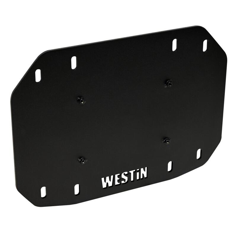 Westin 18-25 Wrangler JL Spare Tire Delete Plate - Tex. Blk 59-761205 59-761205 Photo - Unmounted