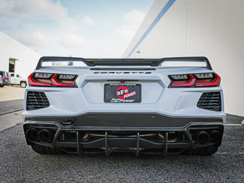 aFe Control Rear Tow Hook (Black) 450-401015-B 450-401015-B Photo - Mounted