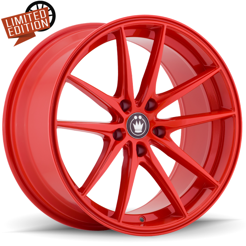 Konig Oversteer Wheel Red 17x8 +45 5x114.3 OS7851445R Photo - Primary