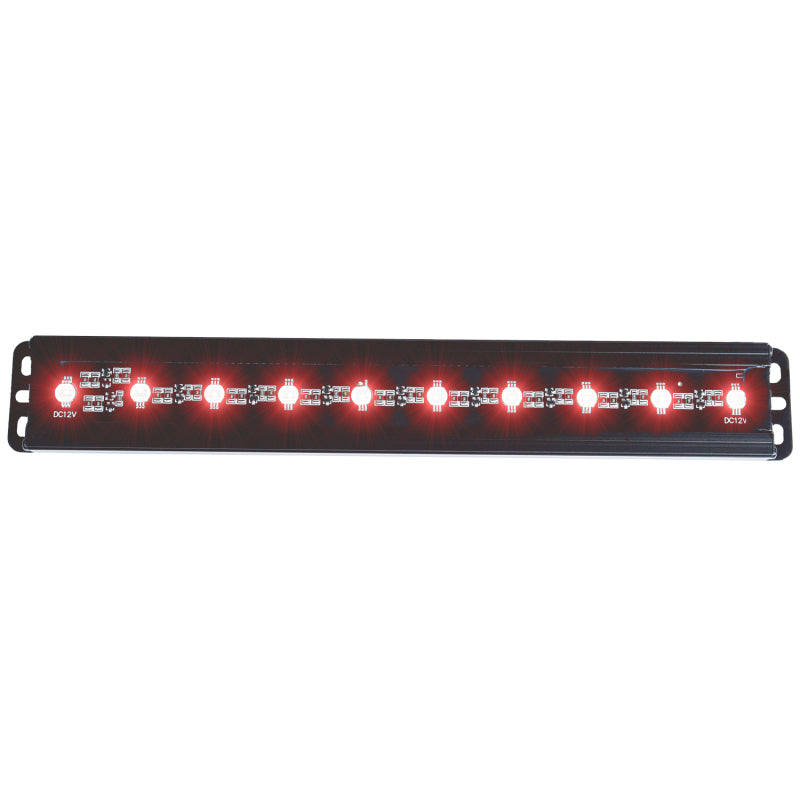 Anzo Universal 12in Slimline LED Light Bar (Red) 861152 Photo - Primary