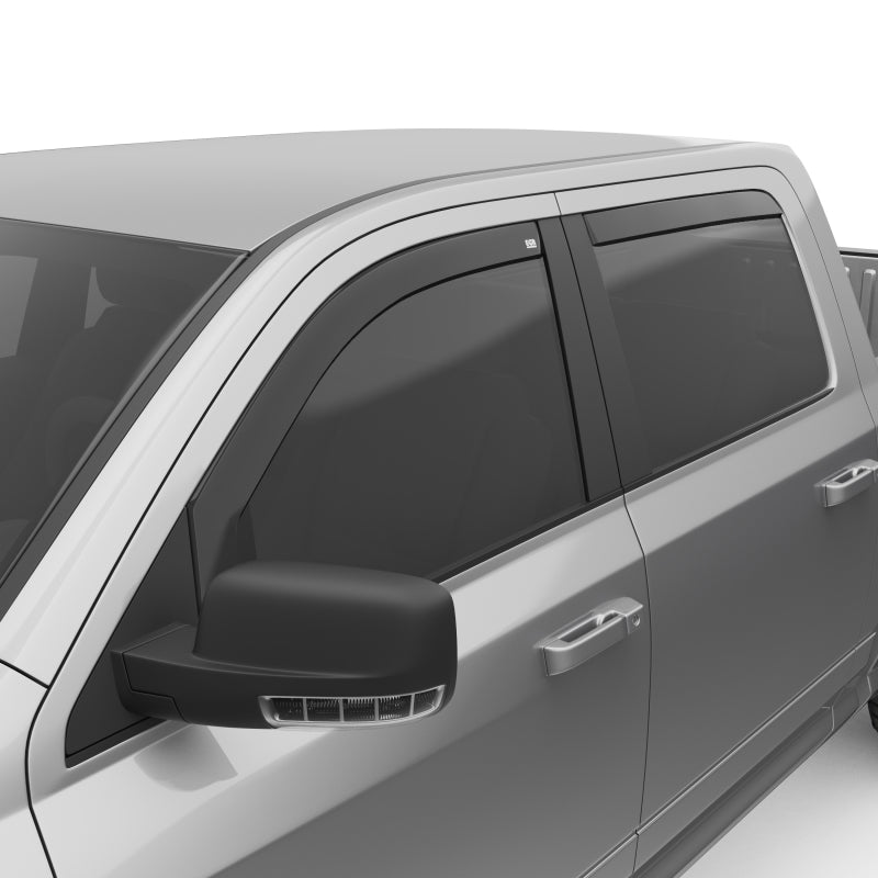 EGR 09+ Dodge Ram Pickup Crew Cab In-Channel Window Visors - Set of 4 (572751) 572751 572751 Photo - Primary
