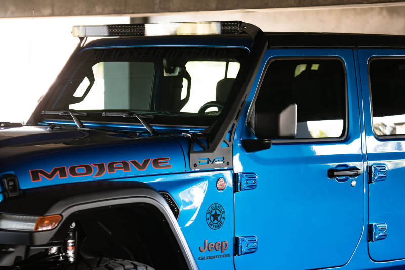 DV8 Offroad 20-22 Jeep JL 392 & JT Mojave A-Pillar Light Bar Mount LBJL-07 LBJL-07 User 3