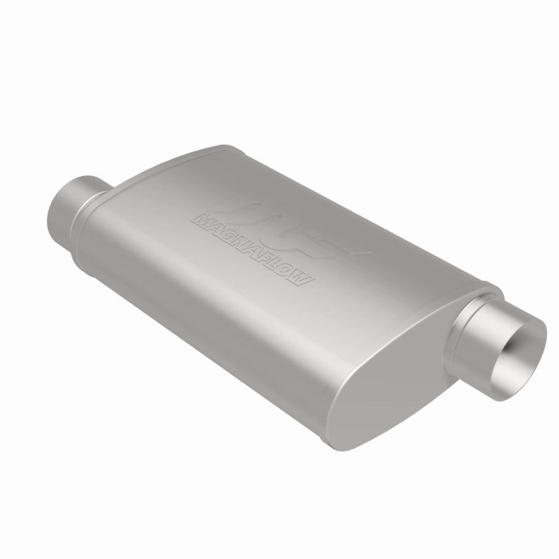 Magnaflow Muffler Mag 3in 409SS 14X4X9 3 O/O 11239 11239 360 Degree Image Set