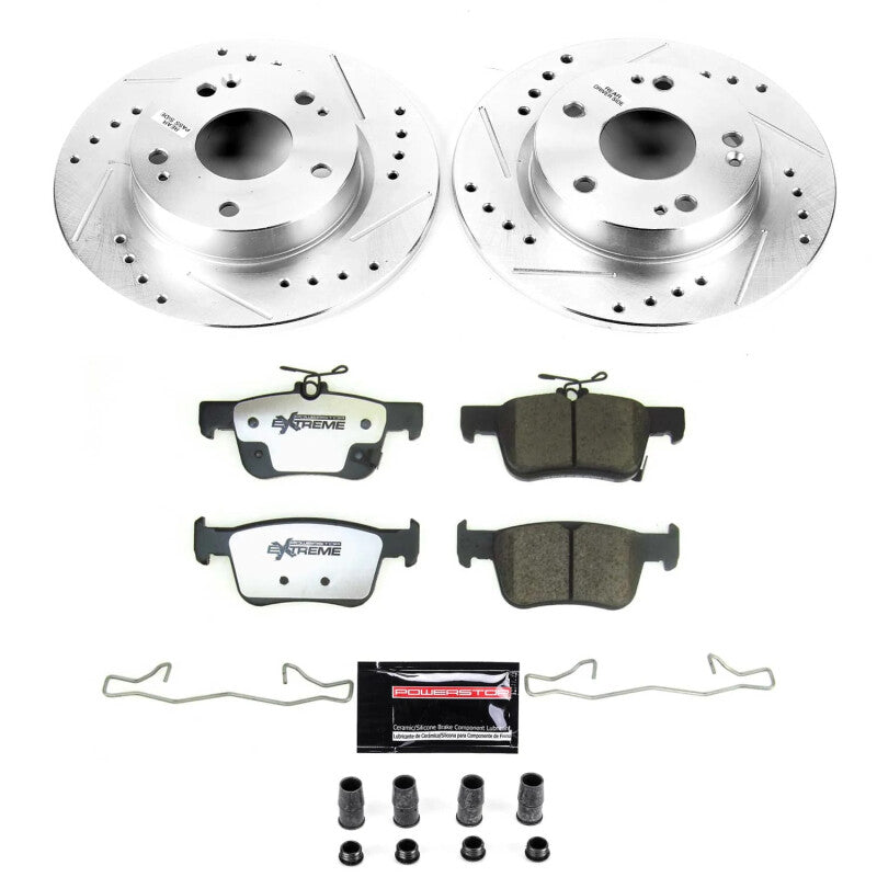 PowerStop Power Stop 20-22 Honda Civic Rear Z26 Street Brake Kit K8330-26 K8330-26 Photo - Primary