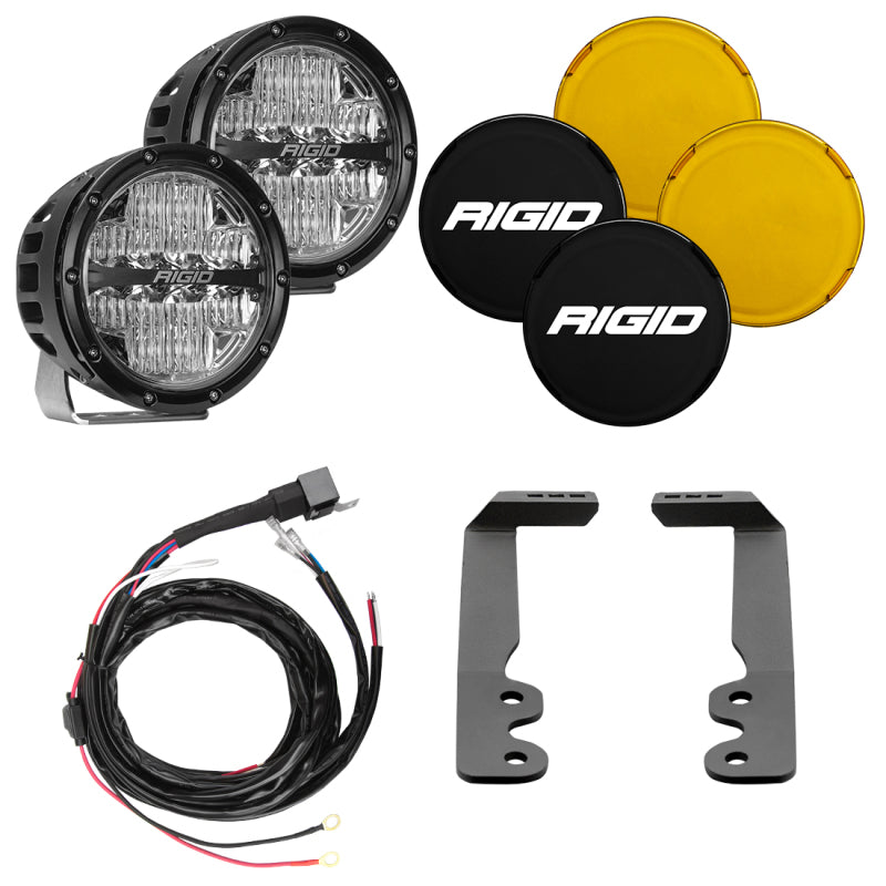 Rigid Industries 2022+ Toyota Tundra A-Pillar Light Kit (6in 360-Series) 46806 46806 Photo - Primary