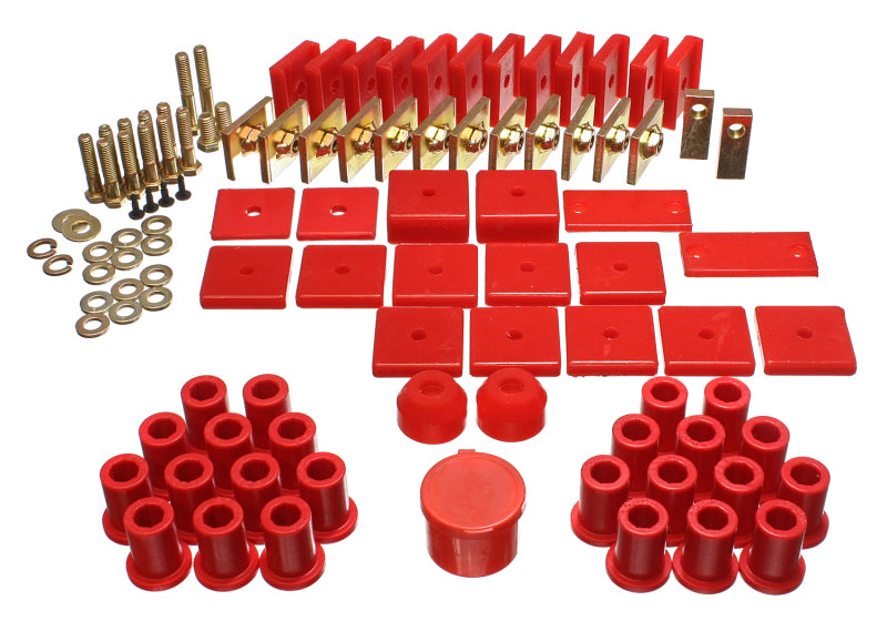 Energy Suspension Hyper-Flex System Red Toyota Land Cruiser All 1967-1978 8.18105R Photo - Primary