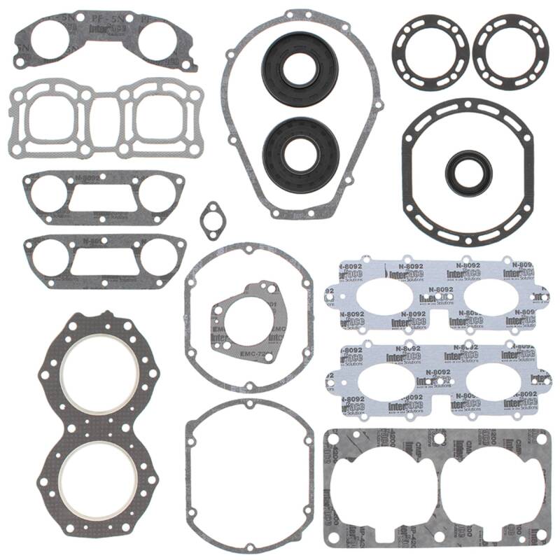 Vertex Pistons Vertex Gaskets 94-95 Yamaha 700 Wave Raider Complete Gasket Kit w/ Oil Seals 611602 611602 Photo - Primary