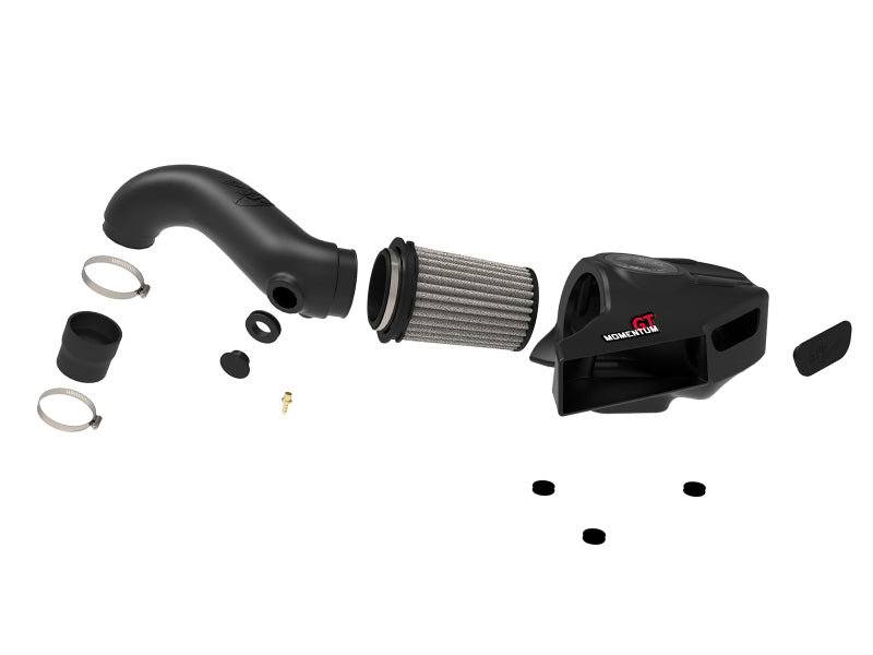 aFe Momentum GT Cold Air Intake System w/ Pro DRY S Media - 15-18 Volkswagen Golf R 50-70036D 50-70036D Photo - Unmounted