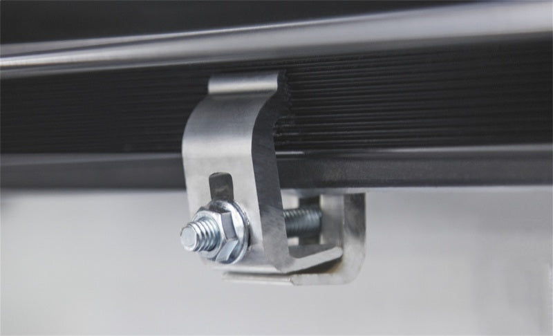 Access Lorado 08-09 Titan King Cab 8ft 2in Bed (Clamps On w/ or w/o Utili-Track) Roll-Up Cover 43209 43209 Photo - Mounted