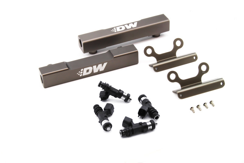 DeatschWerks Subaru upgrade fuel rails and 750cc injectors 6-102-0750 Photo - Primary
