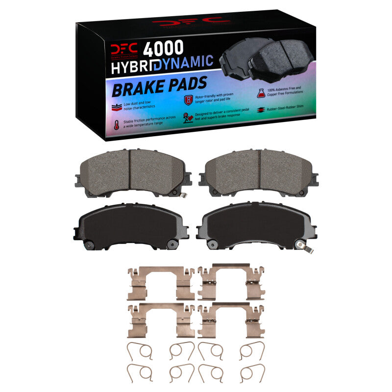 DFC DFC 4000 HybriDynamic Brake Pads Brakes, Rotors & Pads Brake Pads - OE main image