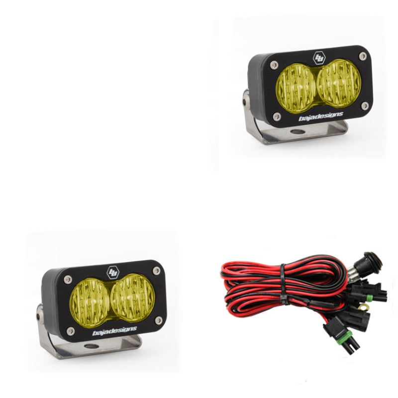 Baja Designs S2 Sport Black LED Auxiliary Light Pod Pair - Universal 547815 Photo - Primary