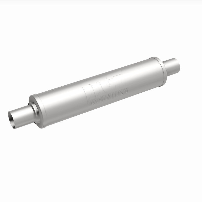 MagnaFlow 4" Round Center/Center Straight Through Performance Muffler 10424 360 Degree Image Set