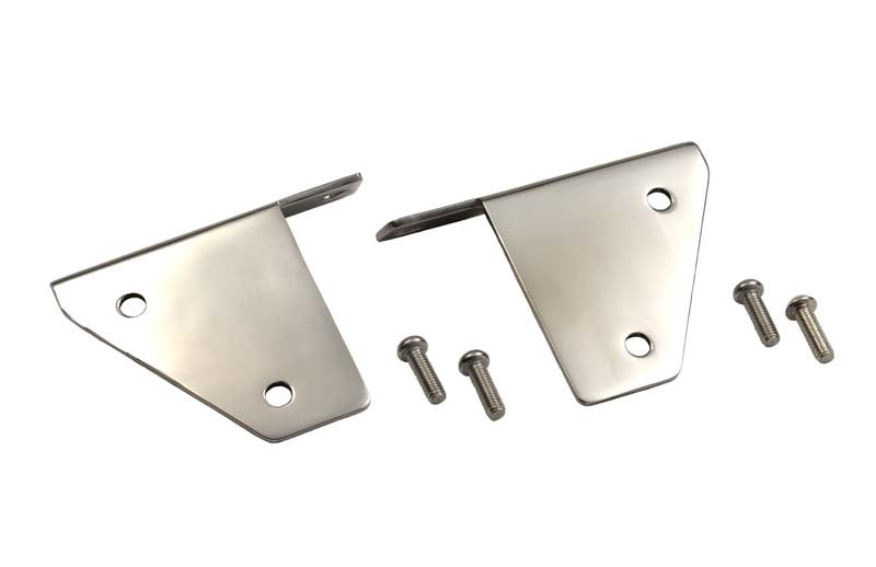 Kentrol 76-95 Jeep CJ/Wrangler YJ Spot Light Bracket Pair - Polished Silver 30461 30461 Photo - Primary