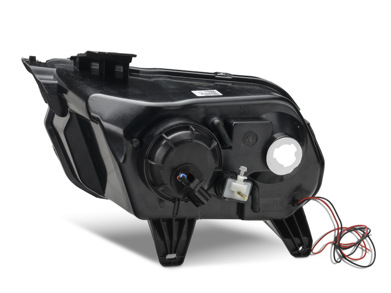 Raxiom 10-12 Ford Mustang w/ Headlights CCFL Halo Projector Headlights- Black Housing (Clear Lens) 101685 101685 Photo - Close Up