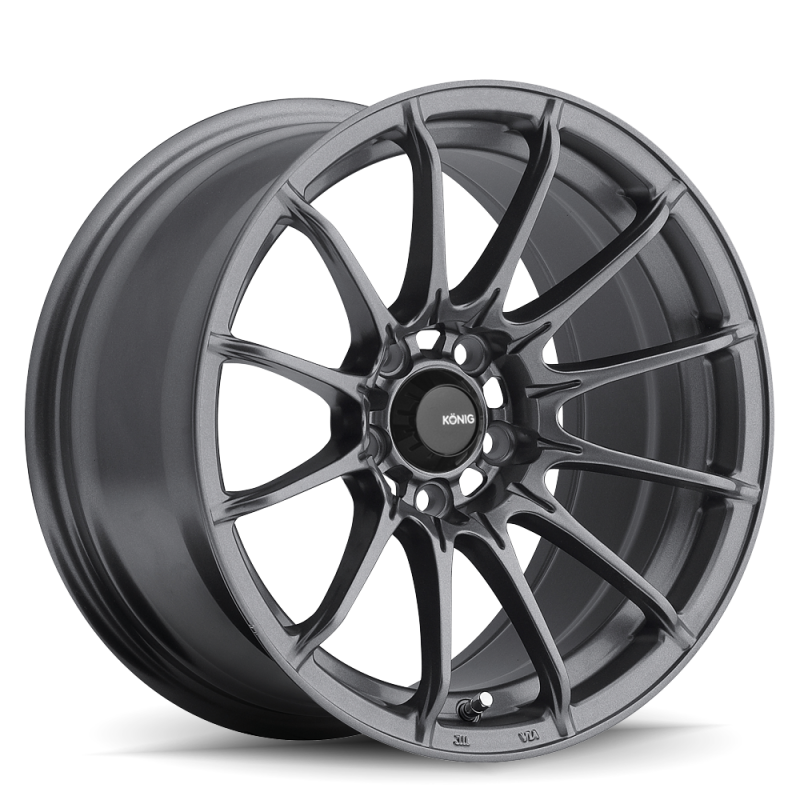 Konig Dial In Wheel Matte Grey 15x7 +35 4x100 DI5710035G Photo - Primary
