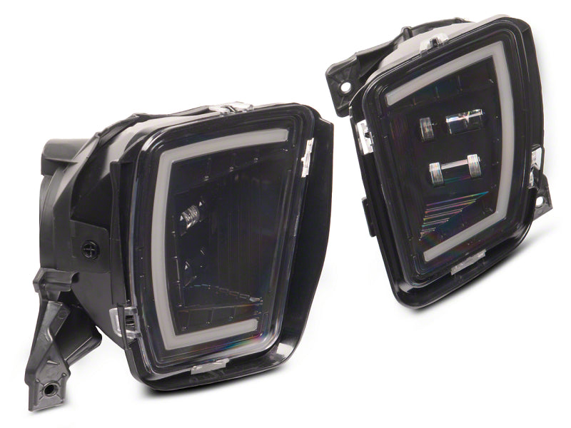 Raxiom 13-18 Dodge RAM 1500 Excluding Rebel Axial Series LED Fog Lights w/ LED DRL R139881 R139881 Photo - Primary