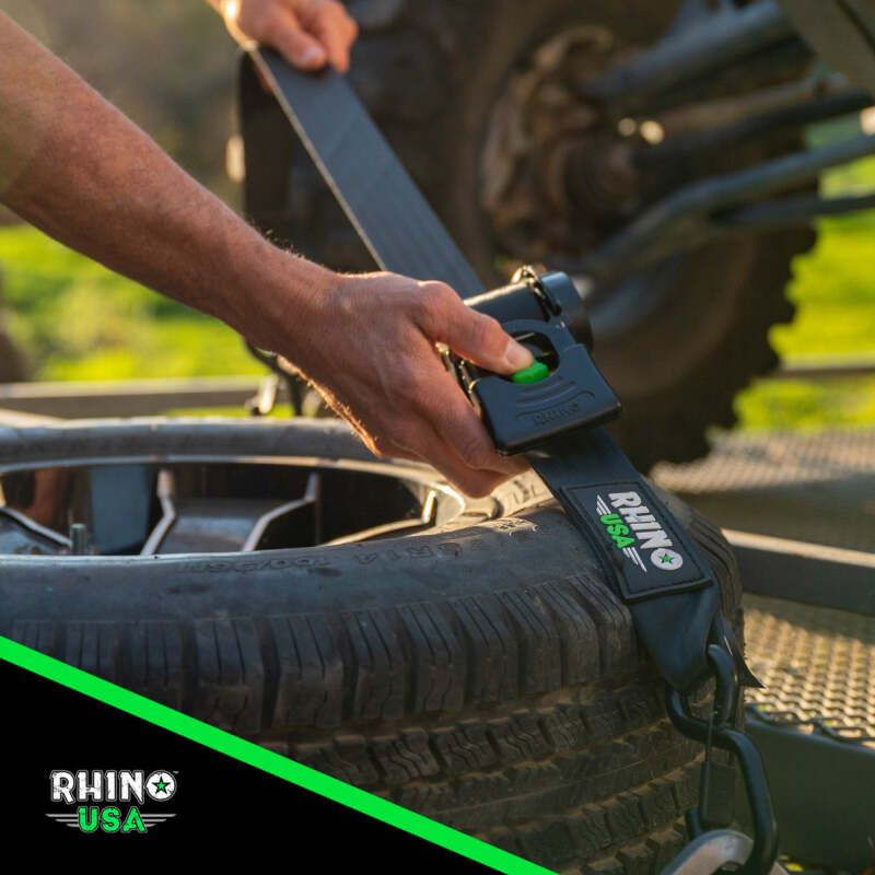 Rhino USA Retractable Ratchet Straps (2Pk 2Inx10Ft) Blue TD-RSRE2X10-BLU TD-RSRE2X10-BLU User 6