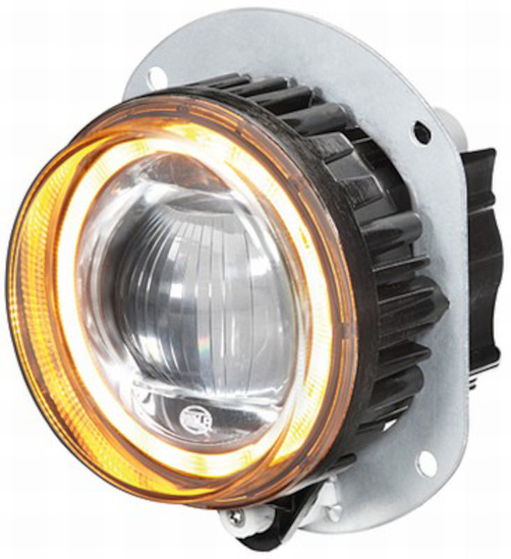 Hella 90mm LED L4060 High Beam Module w/ Indicator w/o Pulse Generator 011988071 011988071 Photo - Primary