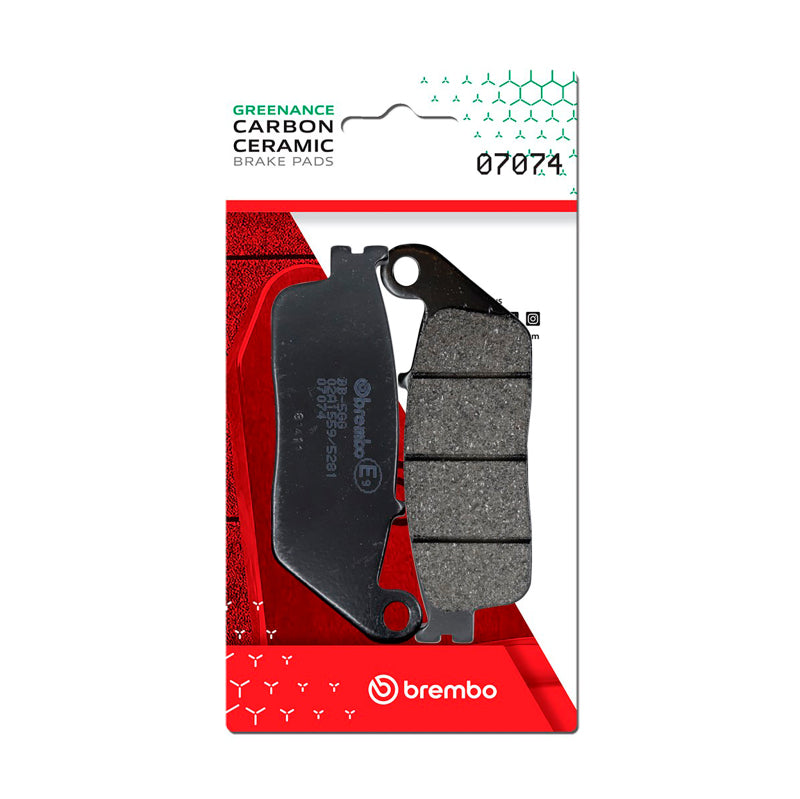 Brembo OE BMW C/Honda CN/Honda Nss/Honda Sh/Honda Forza Carbon Ceramic Brake Pad - Front 07074 07074 User 1