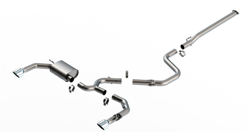 Borla 22-23 Hyundai Elantra N 2.0L 4 CYL. Turbo AT/MT ATAK Catback Exhaust Bright Chrome 140925 140925 Photo - Primary