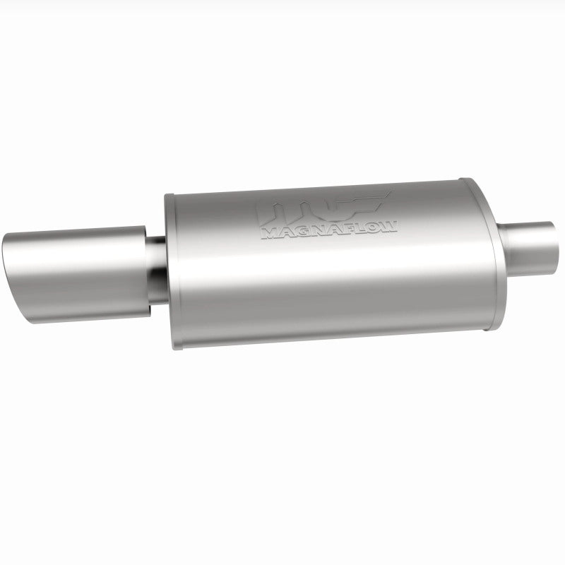 MagnaFlow 5" X 8" Oval Center/Center Performance Muffler With Tip 14851 360 Degree Image Set