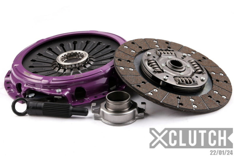 XCLUTCH 07-17 Mitsubishi Lancer EVO X 2.0L Stage 1 Steel Backed Organic Clutch Kit XKMI24011-1T XKMI24011-1T Photo - Primary