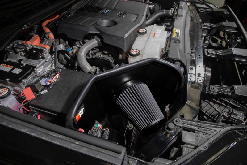 K&N Engineering K&N 22-23 Toyota Tundra V6- 3.5L Blackhawk Performance Intake Kit 71-9042 71-9042 Photo - Mounted