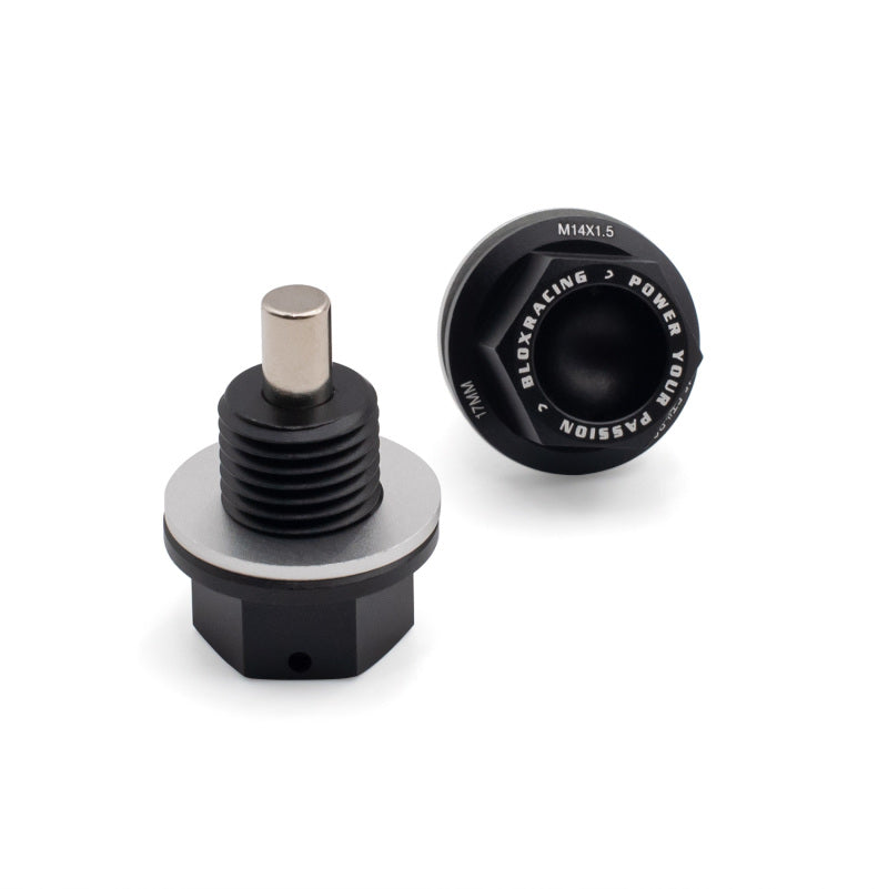 BLOX Racing Magnetic Oil & Transmission Drain Plug Set - Honda, 14 x 1.5mm BXAC-00405-6 User 1