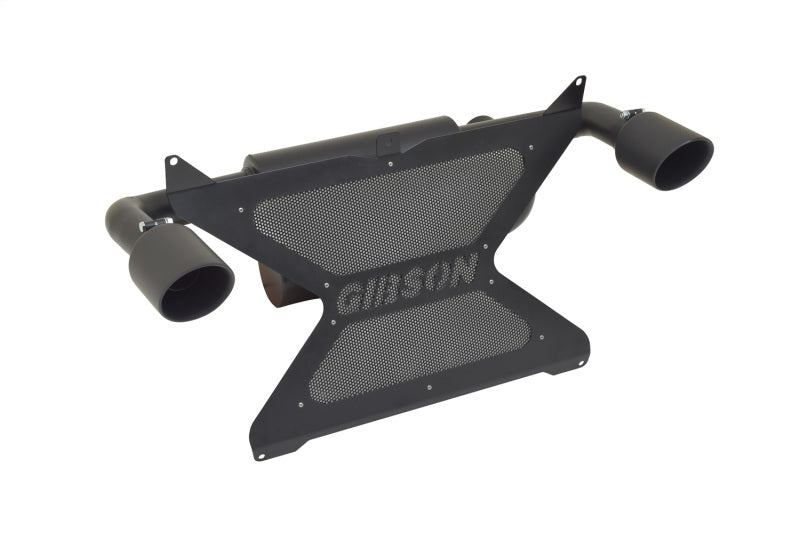 Gibson Can-Am UTV Dual Exhaust Black Ceramic GIB98034 98034 Photo - Unmounted