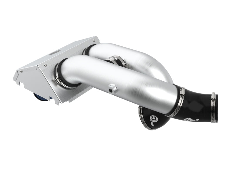 aFe Rapid Induction Pro 5R Cold Air Intake System Brushed 21-22 Ford F-150 Raptor V6-3.5L (tt) 52-10015RH 52-10015RH Photo - Unmounted