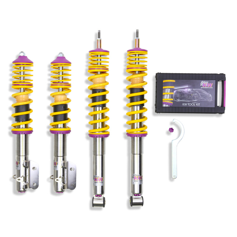 KW V3 Coilover Kit VW Golf II / Jetta II (19E) 2WD, all engines 35280003 35280003 Photo - Primary