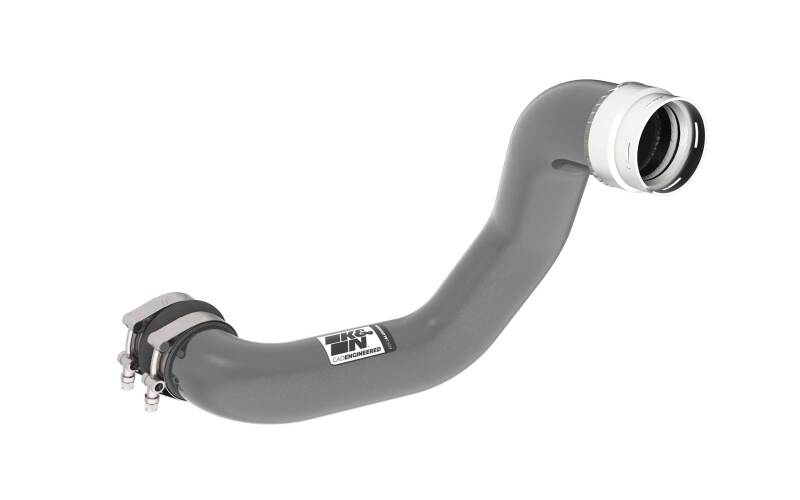 K&N Engineering K&N 23-24 GM Colorado/Canyon 2.7L L4 Charge Pipe - Aluminum Tube - Gunmetal Gray 77-1021KC 77-1021KC Photo - Primary