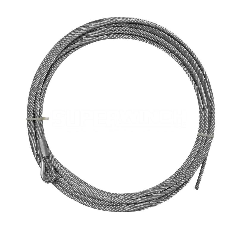 Superwinch Replacement Wire Rope 5/16in Dia. x 95ft. L for Tigershark 9500/ Talon 9500/12500 Winches 90-24575 90-24575 Photo - Primary