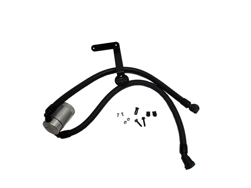 J&L 2011-2023 Ford F-150 2.7L/3.5L/5.0L Passenger Side Oil Separator 3.0 - Clear Anodized 3016P-C 3016P-C Photo - Primary