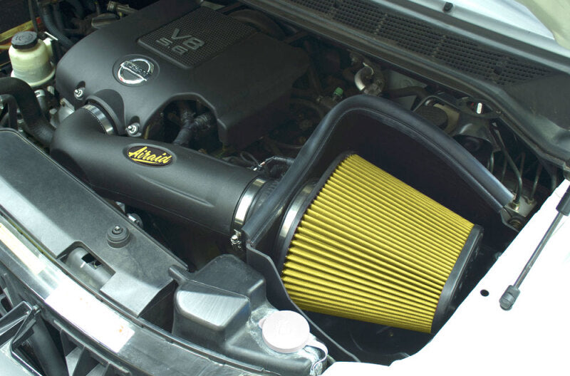 Airaid 05-15 Nissan Armada / 04-15 Nissan Titan Performance Air Intake System 525-284 525-284 Photo - Mounted