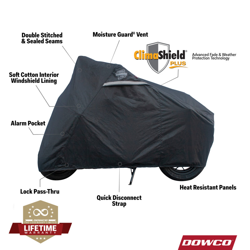 Dowco Kawasaki Z125,Honda Grom, Honda Monkey WeatherAll Plus Motorcycle Cover - Black 51096-00 51096-00 User 1