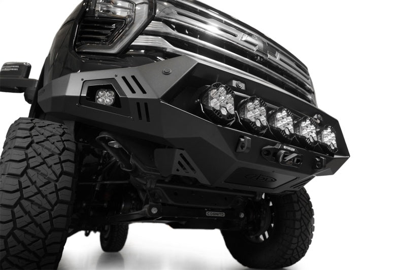 Addictive Desert Designs 2024+ Chevy Silverado 2500/3500 Bomber HD Front Bumper F820043500103 F820043500103 Photo - Mounted