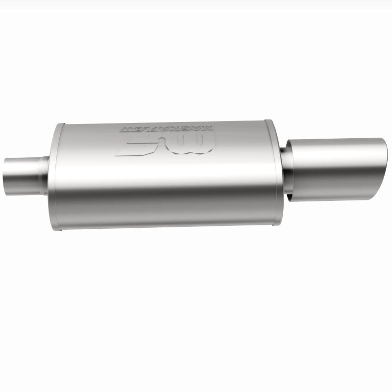 MagnaFlow 5" X 8" Oval Center/Center Performance Muffler With Tip 14829 360 Degree Image Set