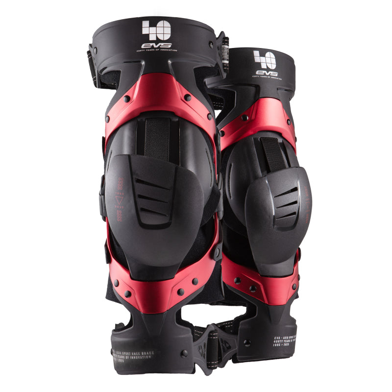 EVS Axis Sport Knee Brace 40th Anniversary Limited Edition Red Pair - Small AXISS-BK40-SP AXISS-BK40-SP User 1